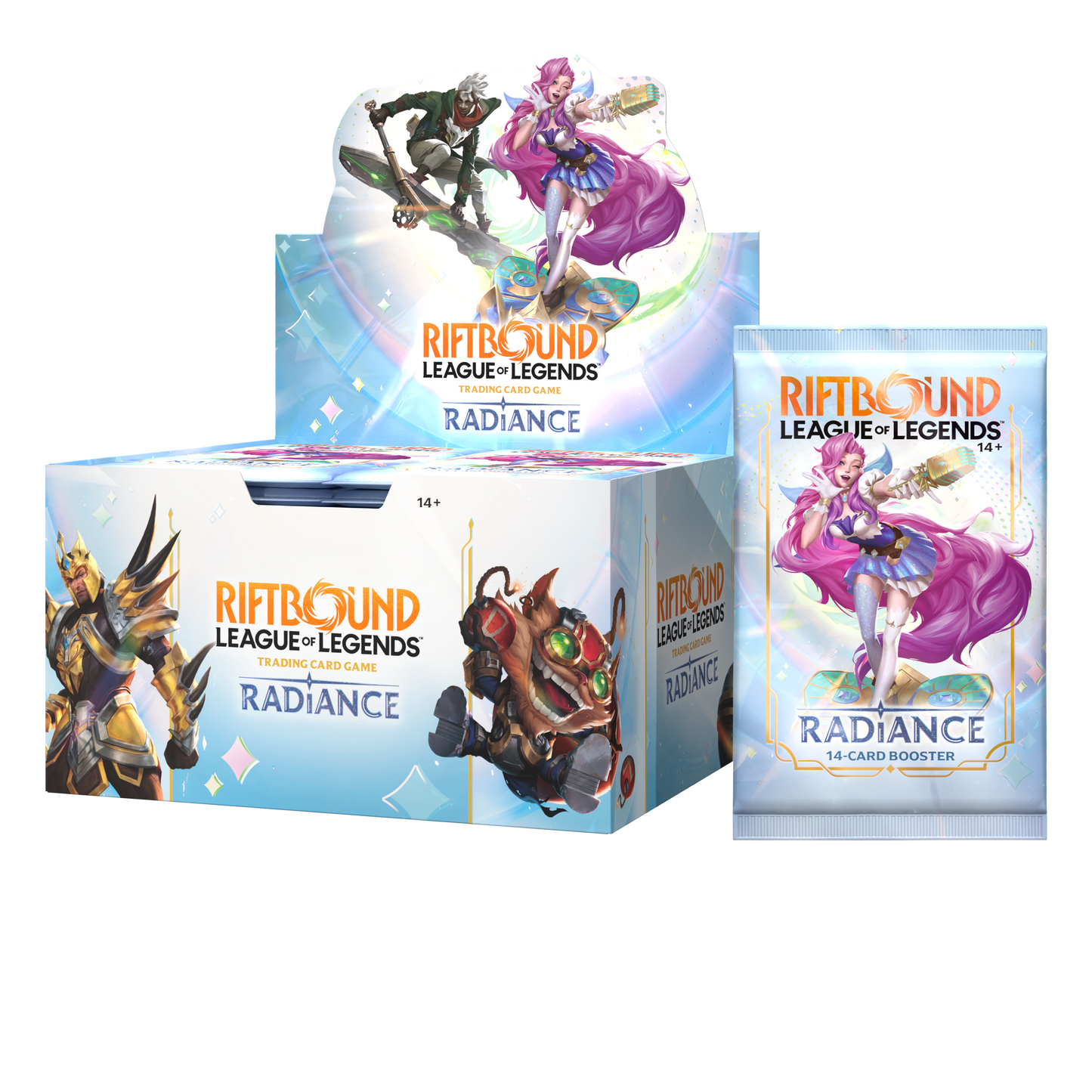 Riftbound: League of Legends TCG - Radiance Booster Display (24 Boosters) Riftbound