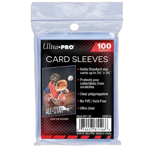 Ultra Pro - Standard Penny Sleeves (100 Sleeves) FIREGAMES