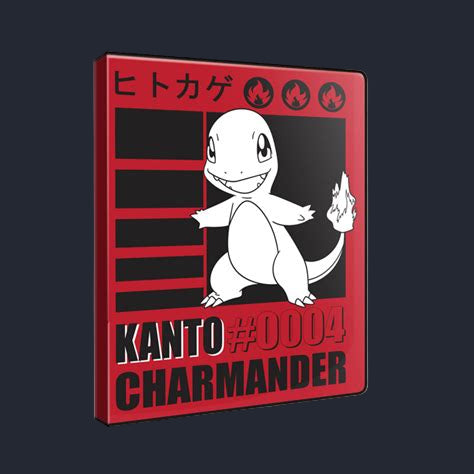 Ultra Pro - Charmander 4-Pocket Portfolio för Jumbo Pokémonkort