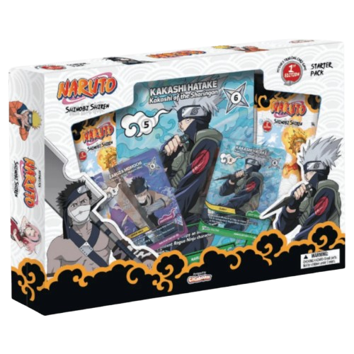 Naruto Mythos TCG Starter Pack Kakashi & Zabuza │ 1st Edition FIREGAMES