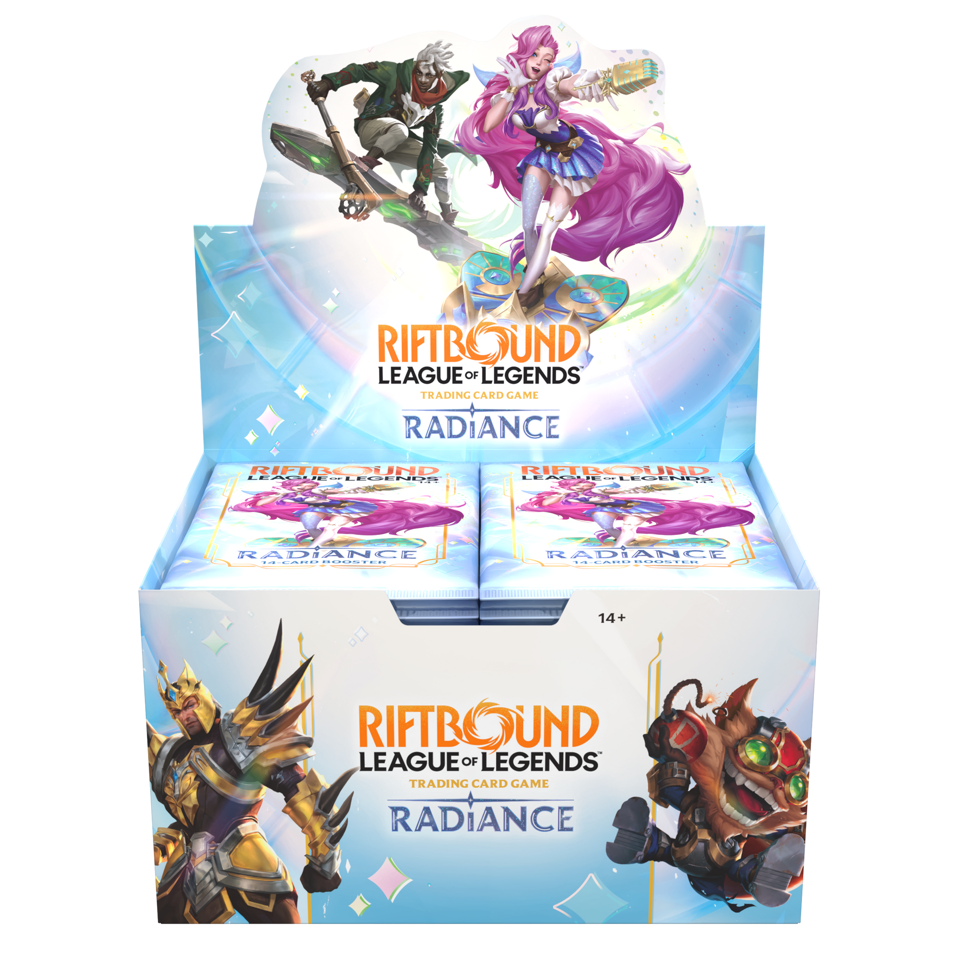 Riftbound: League of Legends TCG - Radiance Booster Display (24 Boosters) Riftbound