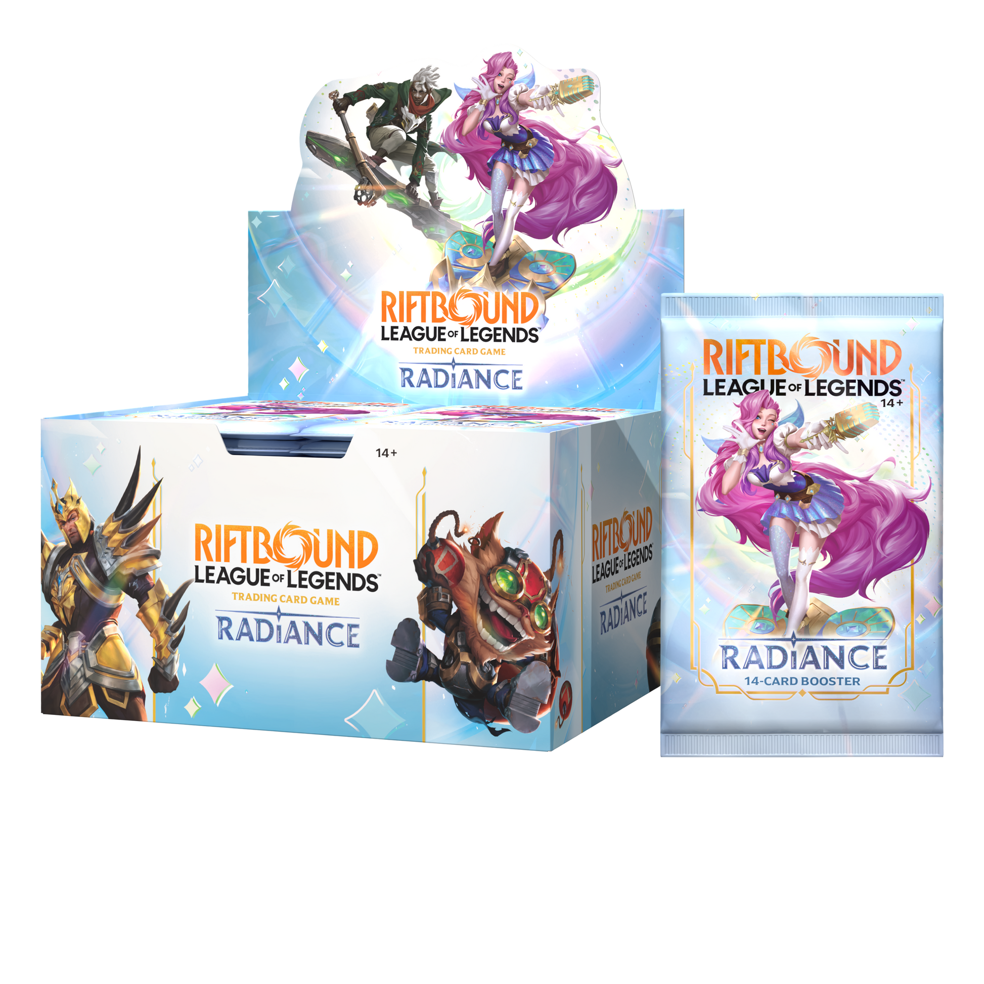 Riftbound: League of Legends TCG - Radiance Booster Display (24 Boosters) Riftbound